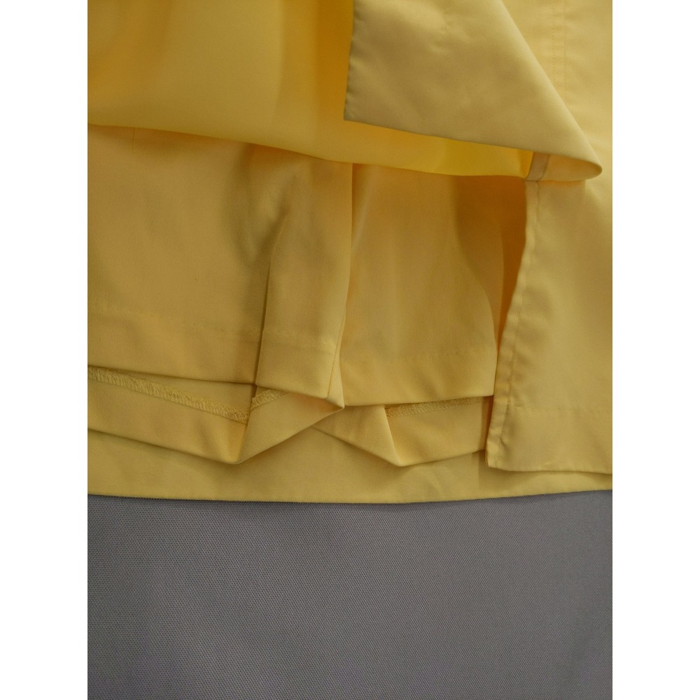 Izod Skort Women 8 Yellow XFG Cool FX Golf Tennis Active Athletic Zipper Pockets - Picture 5 of 10